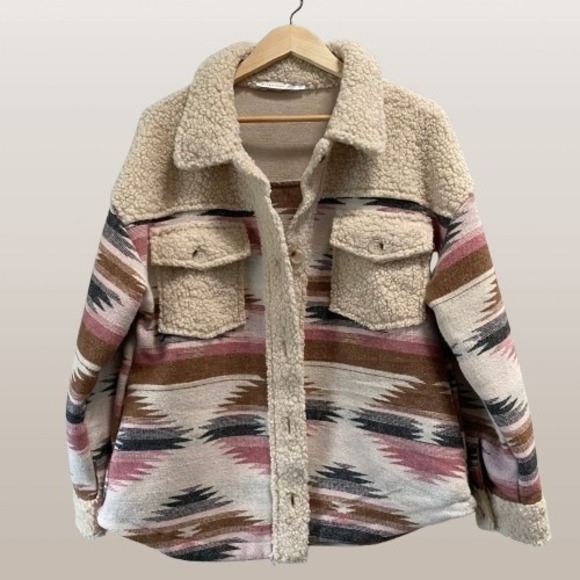 Altar'd State Multicolor Utility Jacket - Picture 4 of 9